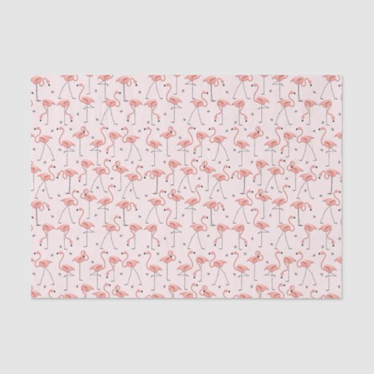 フラミンゴスピンクティッシュペーパー 薄葉紙 (正面)