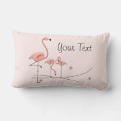 フラミンゴスピンクトリオ4ランバー ランバークッション (裏面)