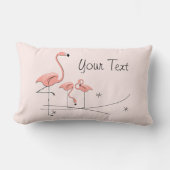 フラミンゴスピンクトリオ4ランバー ランバークッション (正面)