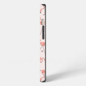 フラミンゴスピンクiPad Miniケース iPhoneケース (左側面)