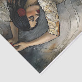 フラミンゴスペインのダンサーのデコペ 薄葉紙 (詳細)