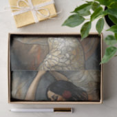 フラミンゴスペインのダンサーのデコペ 薄葉紙 (ギフト)