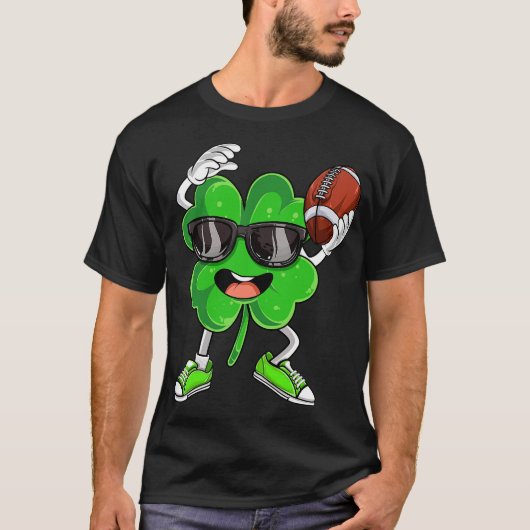 フラミンゴスマイラッキーチャームSt patricks dayシェナ Tシャツ (正面)