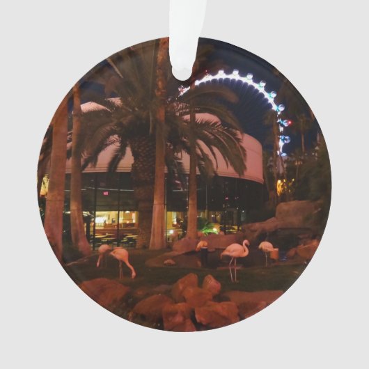 フラミンゴスラスベガス#3オーナメント オーナメント (正面)