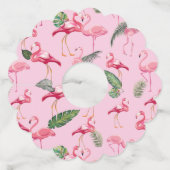 フラミンゴスラブパターン5 ワイングラスタグ (裏面)