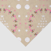 フラミンゴスンシーシェルビーチクリスマス 薄葉紙 (詳細)