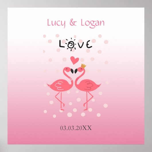 フラミンゴス・イン・ラブ ポスター (正面)