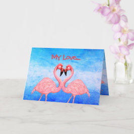 フラミンゴダンスラブカード カード