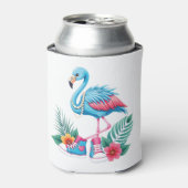 フラミンゴチャックスとパールコンマLa Harris 2024 缶クーラー (缶正面)
