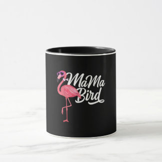 フラミンゴテーマ誕生日ギフト – Mama Bird Flamingo マグカップ
