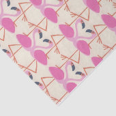 フラミンゴデコール熱帯バイブエキゾチックな鳥の夏 薄葉紙 (詳細)