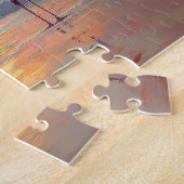 フラミンゴトリオオンビーチ ジグソーパズル (側面)