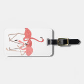 フラミンゴトリオ ラゲッジタグ (正面横)