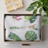 フラミンゴトロピカルバイブシリーズデザイン4 薄葉紙 (ギフト)