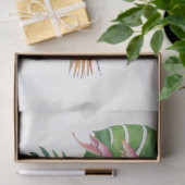 フラミンゴトロピカルバイブシリーズデザイン8 薄葉紙 (ギフト)