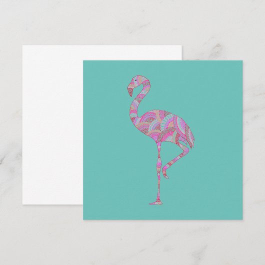 フラミンゴドードル (正面/裏面)