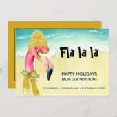 フラミンゴハッピーホリデーズウィーニューホーム 案内状 (正面/裏面)