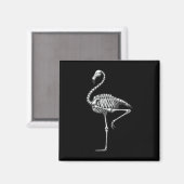 フラミンゴハロウィーン マグネット (正面/裏面)