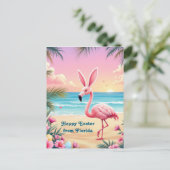 フラミンゴバニー耳ホリ シーズンポストカード (スタンド正面)