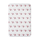 フラミンゴバレエダンサー バスマット (正面縦)