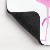 フラミンゴパイナップル マウスパッド (コーナー)