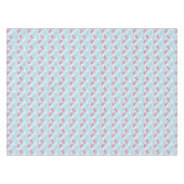 フラミンゴパターン2 テーブルクロス (正面(横))