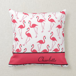 フラミンゴパターン クッション