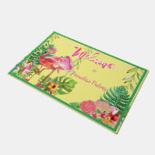 フラミンゴパラダイスビーチハウス ドアマット (アングル)