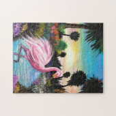 フラミンゴパラダイス ジグソーパズル (横)