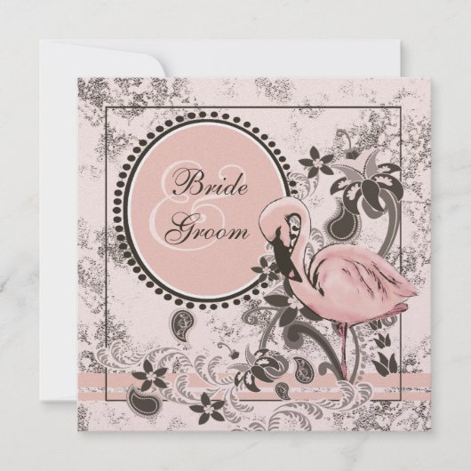 フラミンゴパラダイス 招待状 (正面)