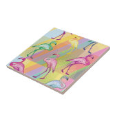 フラミンゴパレード タイル (側面)