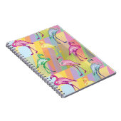 フラミンゴパレード ノートブック (右側)