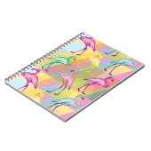 フラミンゴパレード ノートブック (左側)