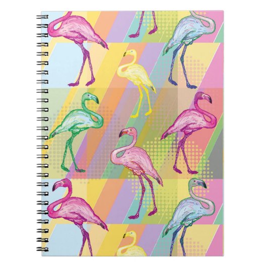 フラミンゴパレード ノートブック (正面)