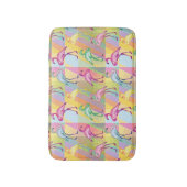 フラミンゴパレード バスマット (正面縦)