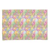 フラミンゴパレード 枕カバー (正面右)