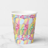 フラミンゴパレード 紙コップ (右)