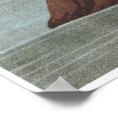 フラミンゴパークオードボンアメリカフラミンゴポスター ポスター (角)