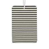 フラミンゴパーソナライズされたエアストライプのフレッシュナー カーエアーフレッシュナー (裏面)