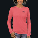 フラミンゴパーソナライズされたワインドリンカーノベルティパーティー トライブレンドＴシャツ<br><div class="desc">夏パーソナライズされたや秋のパーティーや日常のスワッグに最適な可愛いフラミンゴガアパレル。上の「パーソナライズ」ボタンクリックで、名前またはメッセージを追加する。</div>