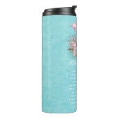 フラミンゴパーソナライズされた タンブラー (回転左)