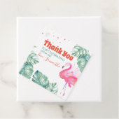 フラミンゴパーティーありがとう フェイバータグ (インサイチュ)