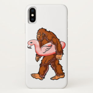 フラミンゴビフット iPhone X ケース