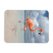 フラミンゴビーチアルバ マグネット (横)