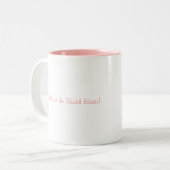 フラミンゴビーチバーレマグ ツートーンマグカップ (正面左)