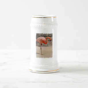 フラミンゴビールステイン ビールジョッキ