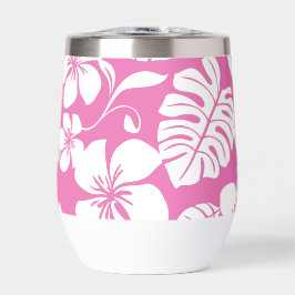 フラミンゴピンクのピンクビキニ模様