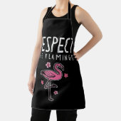 フラミンゴピンクを尊重する エプロン (インサイチュ)