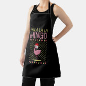 フラミンゴピンクビークギフトクリスマス エプロン (インサイチュ)