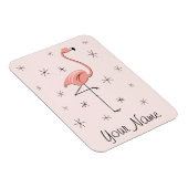 フラミンゴピンク名磁石フレキシブル マグネット (右側)